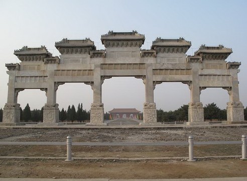 陵園古建之清東陵石牌坊